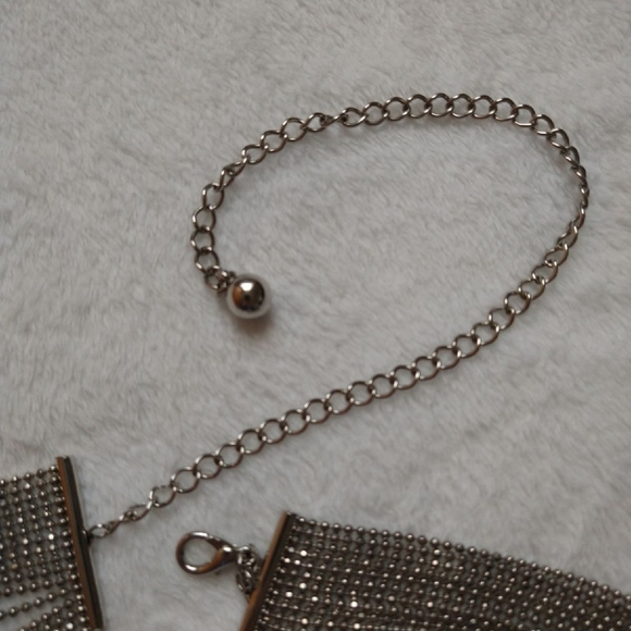 ZARA Silver Chain Belt 43" long - Picture 5 of 5